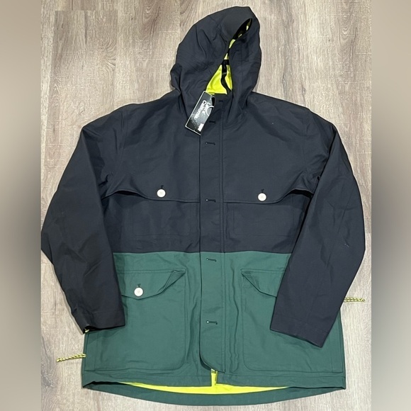 NWT $225 XL Levi’s California Safari Front Pocket Waterproof Colorblock Jacket - Picture 1 of 8